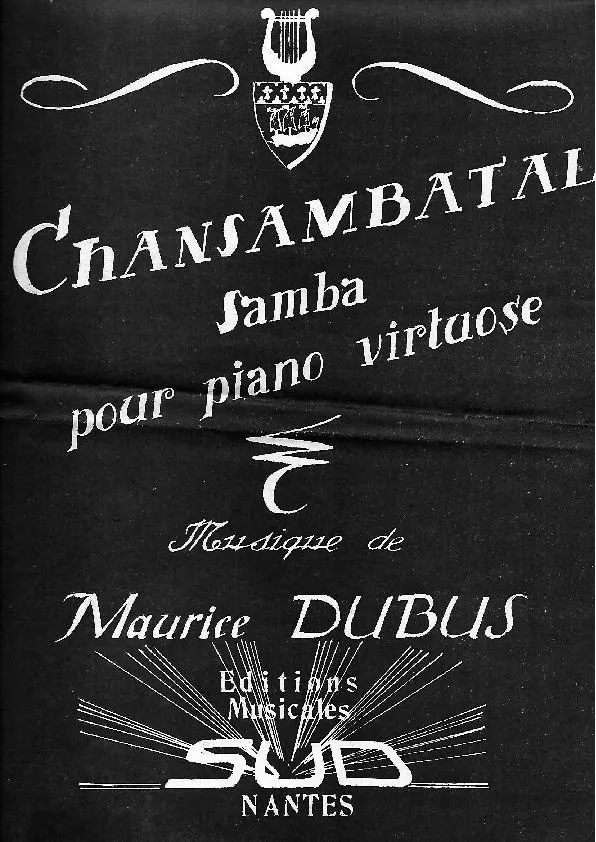 télécharger la partition d'accordéon Chansambatal (Samba pour Piano Virtuose) au format PDF