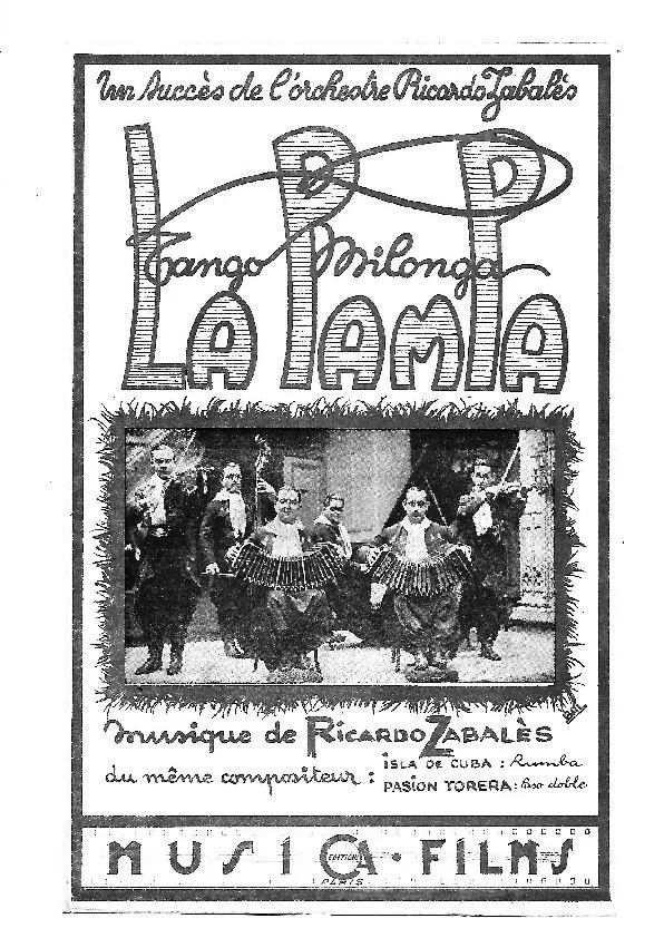 télécharger la partition d'accordéon La Pampa (Orchestration) (Tango Milonga) au format PDF