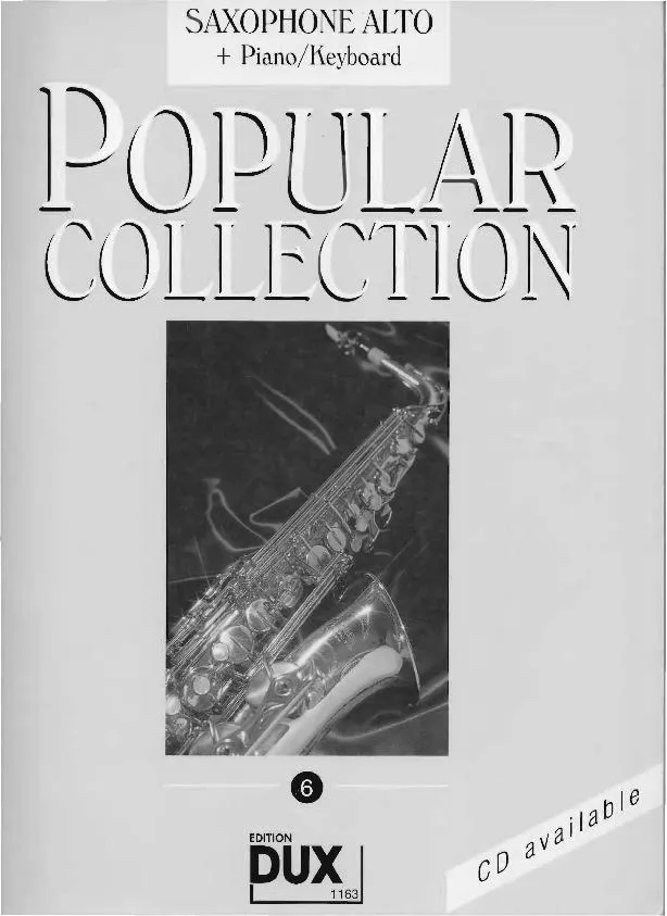 télécharger la partition d'accordéon Popular Collection (Arrangement : Arturo Himmer-Perez) (Volume 6) (16 titres) au format PDF