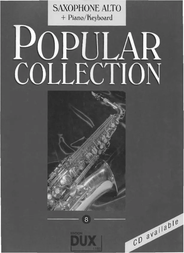 télécharger la partition d'accordéon Popular Collection (Arrangement : Arturo Himmer-Perez) (Volume 8) (16 titres) au format PDF