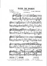 télécharger la partition d'accordéon Soir de Paris (Valse Swing) au format PDF