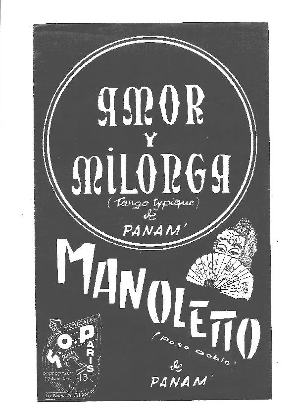 télécharger la partition d'accordéon Amor y Milonga (Orchestration) (Tango Argentin) au format PDF