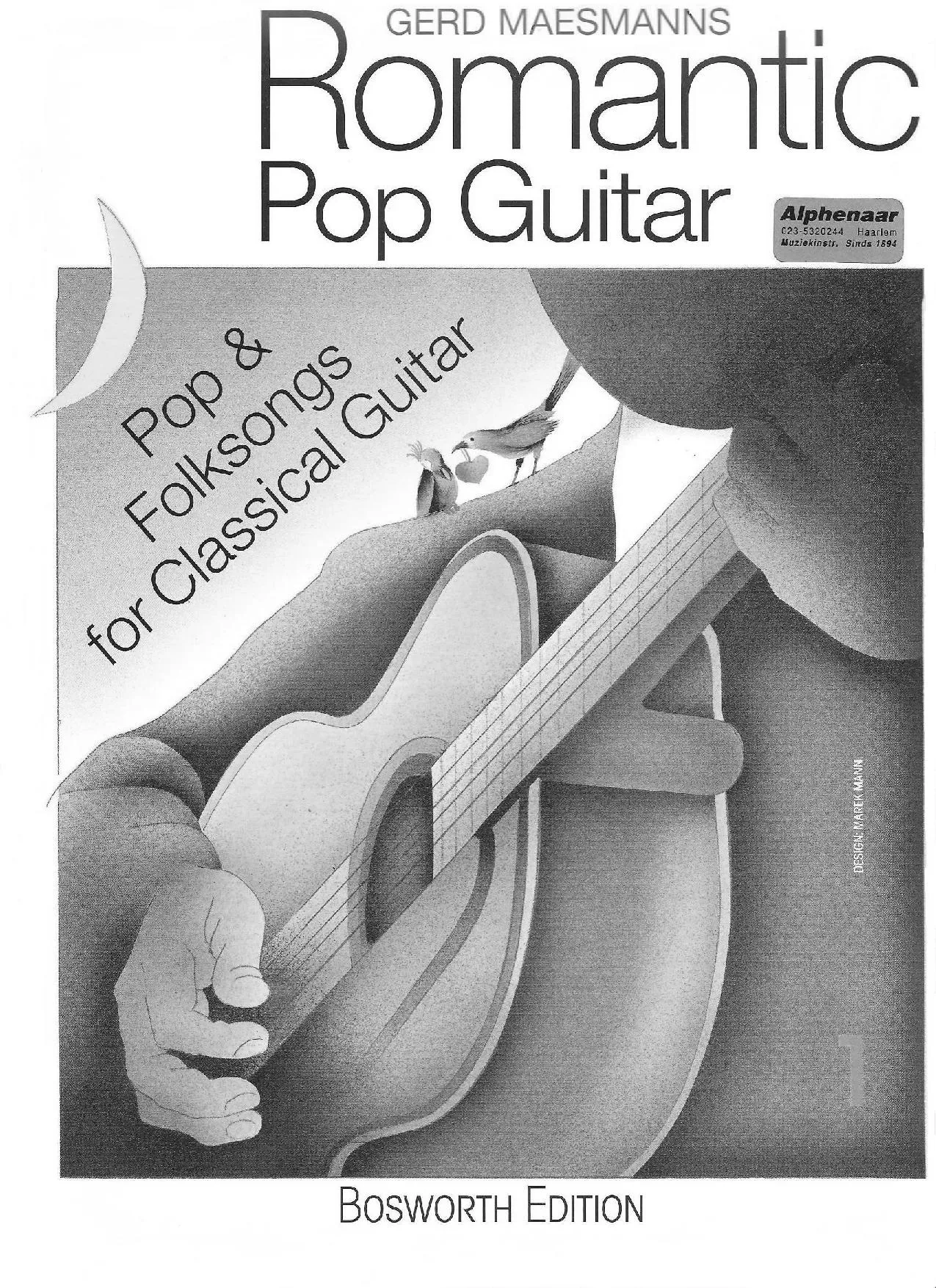 télécharger la partition d'accordéon Romantic Pop Guitar : Pop & Folksongs for Classical Guitar (9 titres) au format PDF