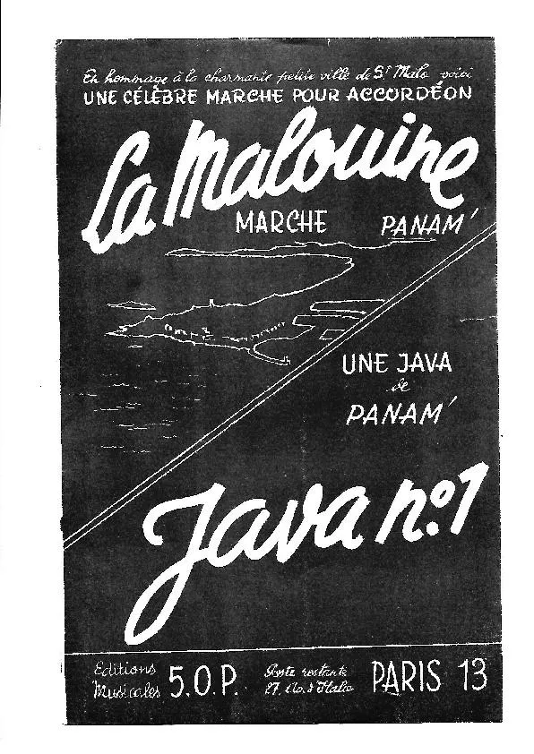 télécharger la partition d'accordéon La Malouine (Ochestration) (Marche)  au format PDF