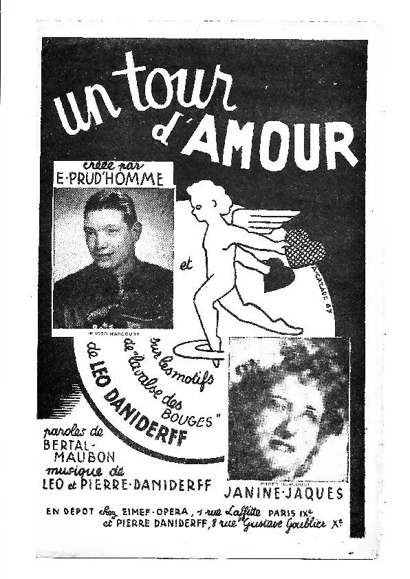 télécharger la partition d'accordéon Un tour d'amour(1.68 mb) au format PDF