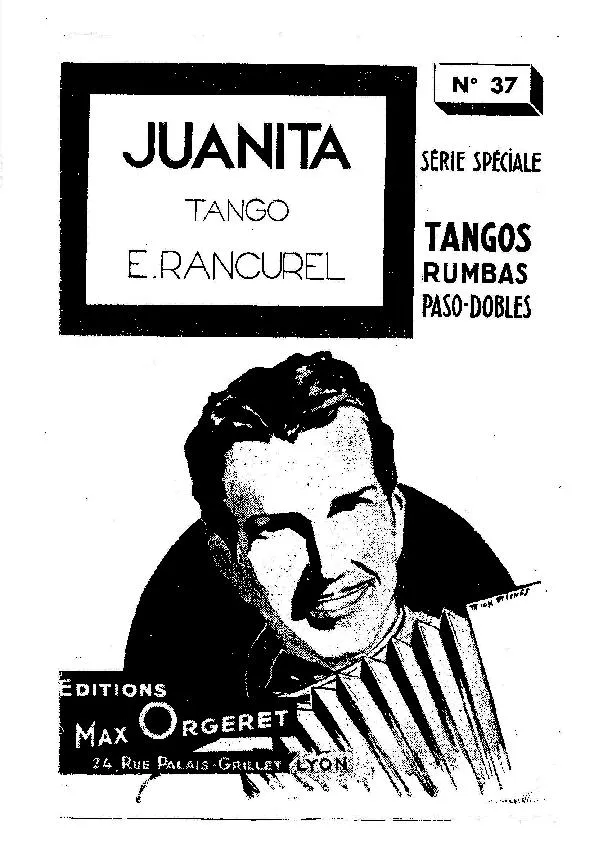 télécharger la partition d'accordéon Juanita (Orchestration) (Tango) au format PDF