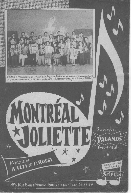 télécharger la partition d'accordéon Montréal Joliette (Marche) au format PDF