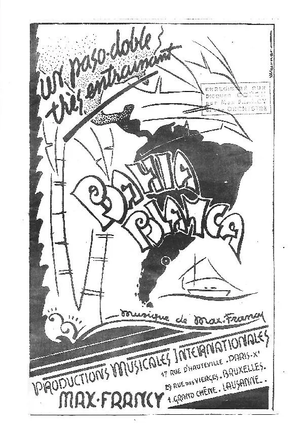 télécharger la partition d'accordéon Bahia Blanca (Orchestration Complète) (Paso Doble) au format PDF