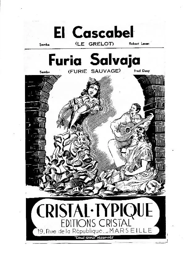 télécharger la partition d'accordéon Furia salvaja (Furie sauvage) (Orchestration) (Samba) au format PDF