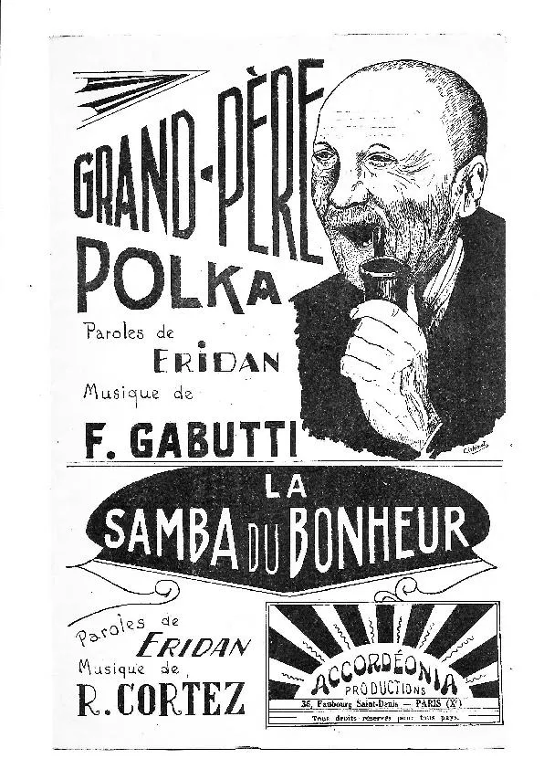 télécharger la partition d'accordéon Grand Père Polka (Orchestration) au format PDF