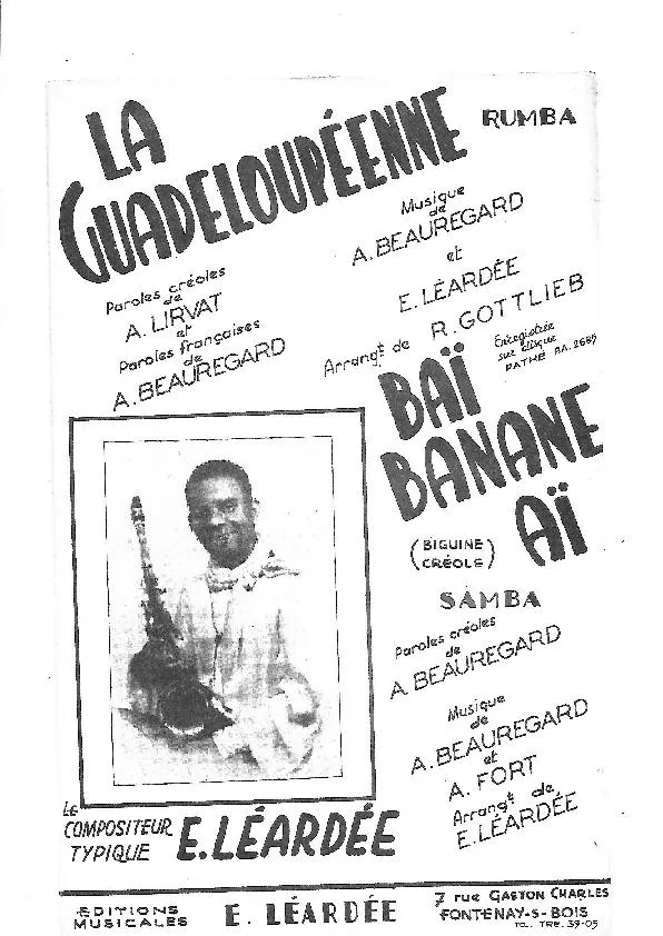 télécharger la partition d'accordéon La Guadeloupéenne (Arrangement : Raymond Gottlieb) (Orchestration) (Rumba) au format PDF