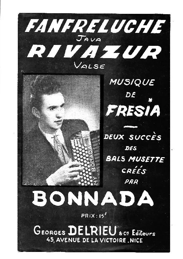 télécharger la partition d'accordéon Fanfreluche (Java Swing à Variations) au format PDF