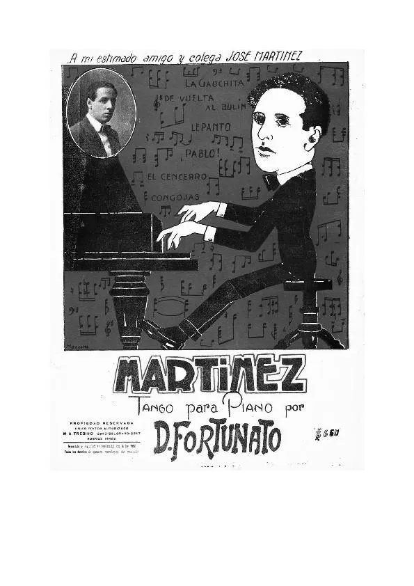 télécharger la partition d'accordéon Martinez (Tango) au format PDF