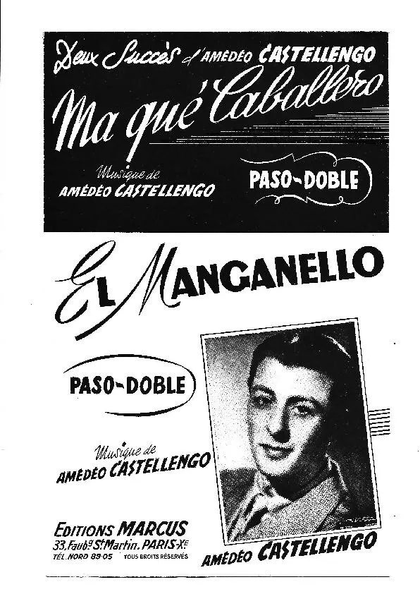 télécharger la partition d'accordéon El Manganello (Orchestration) (Paso Doble) au format PDF