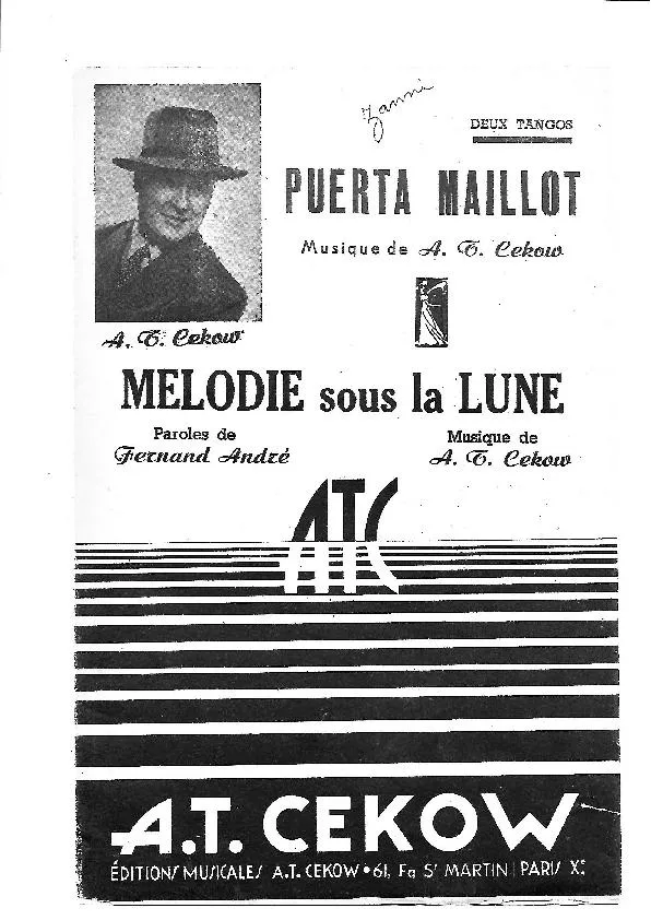 télécharger la partition d'accordéon Mélodie sous la lune (Orchestration) (Tango) au format PDF