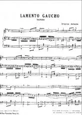 télécharger la partition d'accordéon Lamento Gaucho (Tango) au format PDF