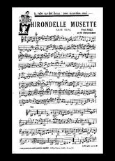 télécharger la partition d'accordéon Hirondelle Musette au format PDF