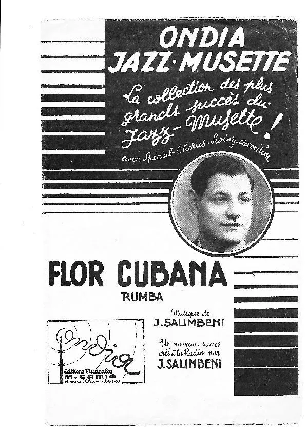 télécharger la partition d'accordéon Flor Cubana (Rumba) au format PDF