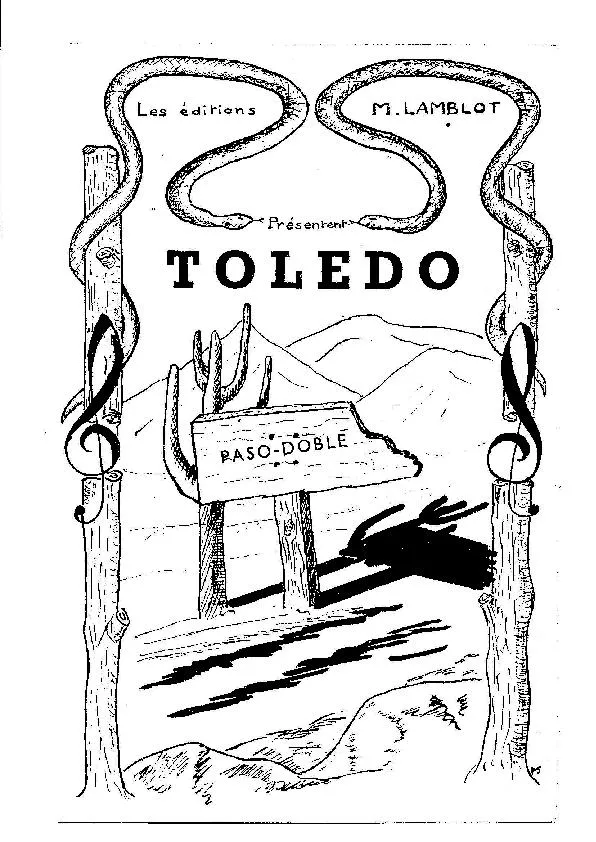 télécharger la partition d'accordéon Tolédo (Orchestration Complète) (Paso Doble) au format PDF