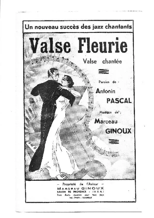 télécharger la partition d'accordéon Valse fleurie au format PDF