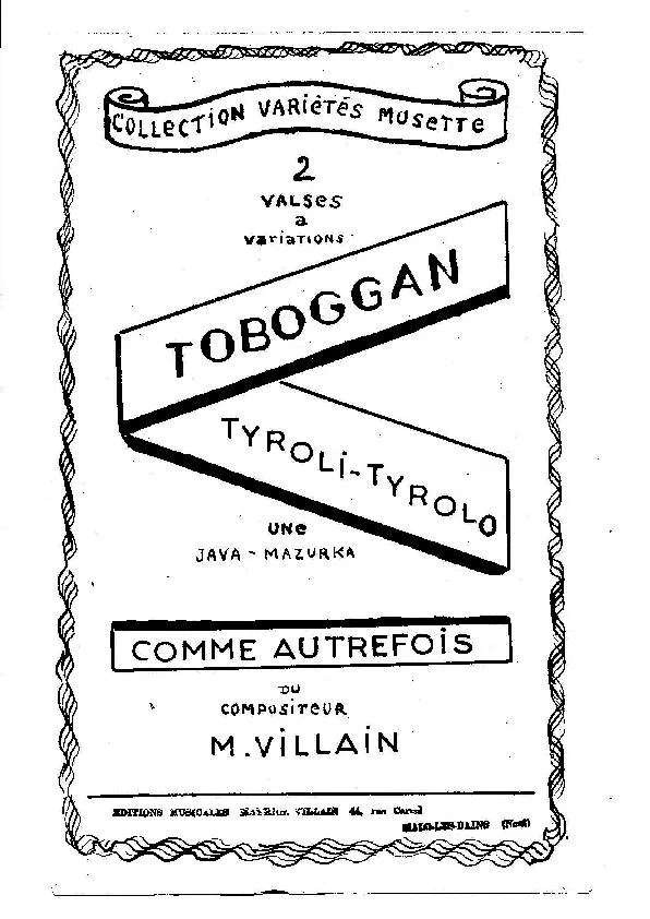 télécharger la partition d'accordéon Tyroli Tyrolo (Valse Tyrolienne) au format PDF