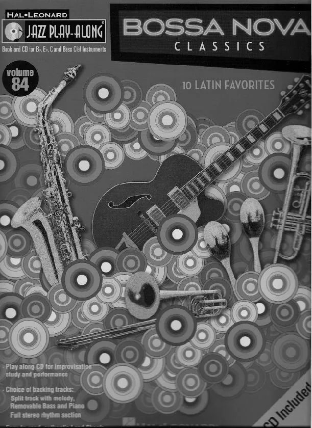 télécharger la partition d'accordéon Jazz Play Along : Bossa Nova Classics (Volume 84) (10 titres) au format PDF