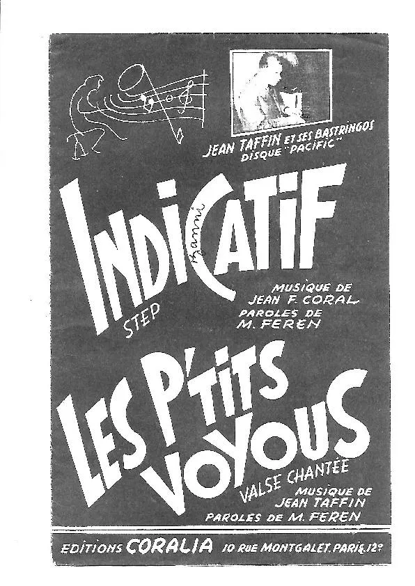 télécharger la partition d'accordéon Les p'tits voyous (Du Film : Airs de Paris) (Orchestration) (Valse Chantée) au format PDF