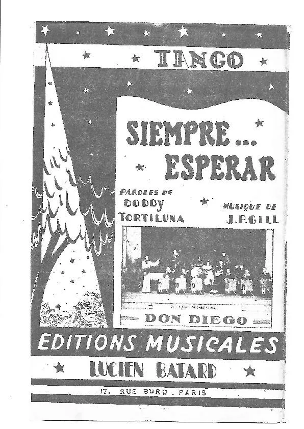télécharger la partition d'accordéon Siempre Esperar (Espérer) (Orchestration) (Tango) au format PDF