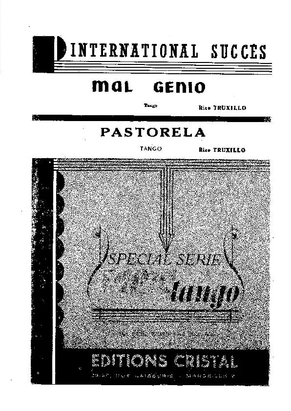 télécharger la partition d'accordéon Mal Genio (Bandonéon A + B) (Tango) au format PDF