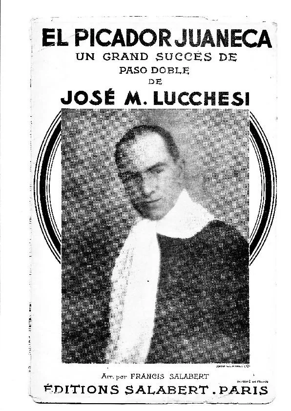 télécharger la partition d'accordéon El picador Juaneca (Paso Doble) au format PDF