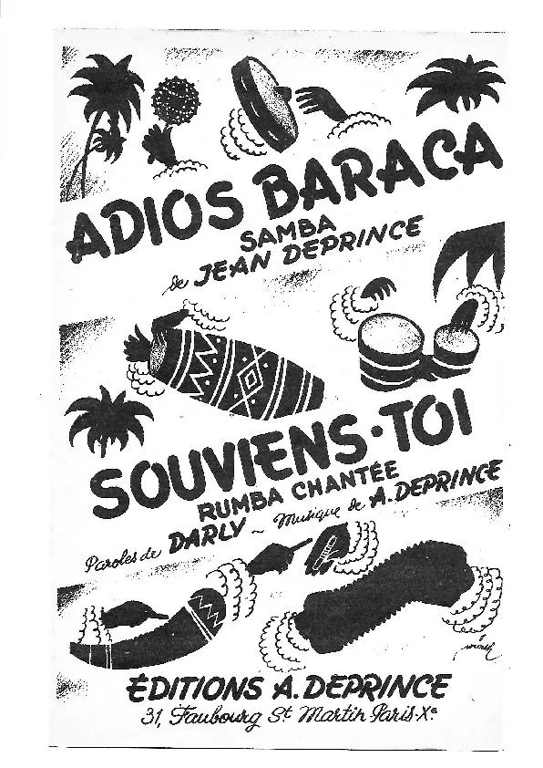 télécharger la partition d'accordéon Adios Baraca (Orchestration) (Samba) au format PDF