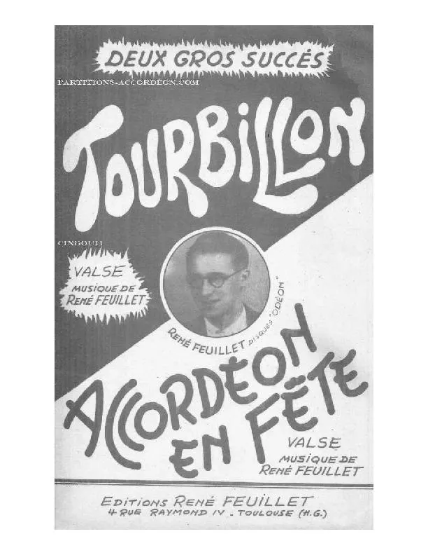 télécharger la partition d'accordéon Accordéon en fête (Valse) au format PDF