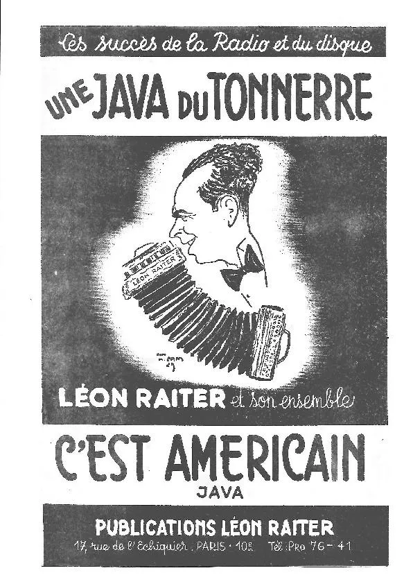 télécharger la partition d'accordéon C'est Américain (Sur les motifs de la chanson de Charlys et J de Barade) (Orchestration) (Java) au format PDF