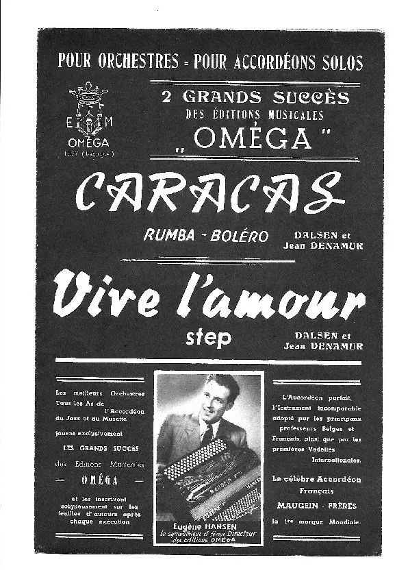 télécharger la partition d'accordéon Caracas (Orchestration) (Rumba Boléro) au format PDF