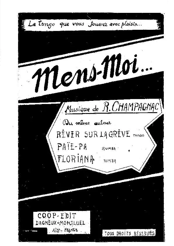 télécharger la partition d'accordéon Mens Moi (Orchestration) (Tango) au format PDF