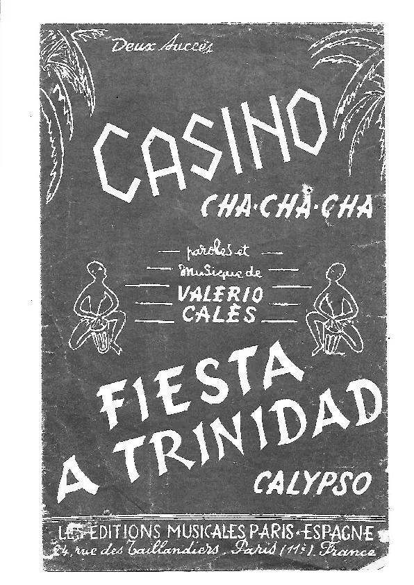 télécharger la partition d'accordéon Casino + Fiesta à Trinidad (Fiesta in Trinidad) (Cha Cha Cha + Calypso) au format PDF