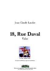 télécharger la partition d'accordéon 18 rue daval au format PDF