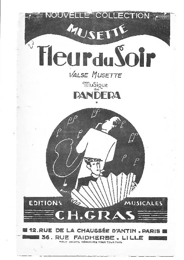 télécharger la partition d'accordéon Fleur du soir (Valse Musette) au format PDF