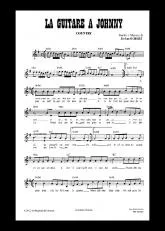 télécharger la partition d'accordéon la guitare à Johnny (Country) au format PDF