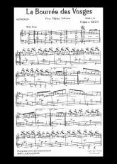 télécharger la partition d'accordéon la bourrée des Vosges (Valse Thème Folklore) au format PDF