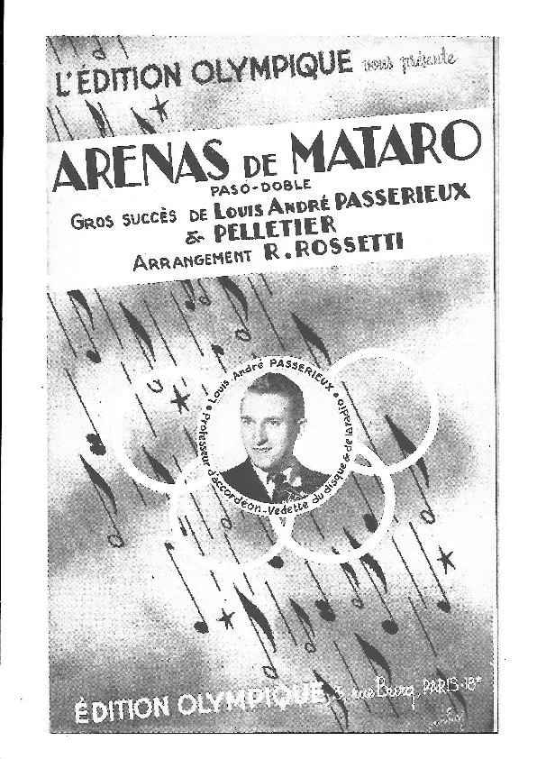 télécharger la partition d'accordéon Arenas de Mataro (Arrangement : Raffaele Rossetti) (Paso Doble) au format PDF