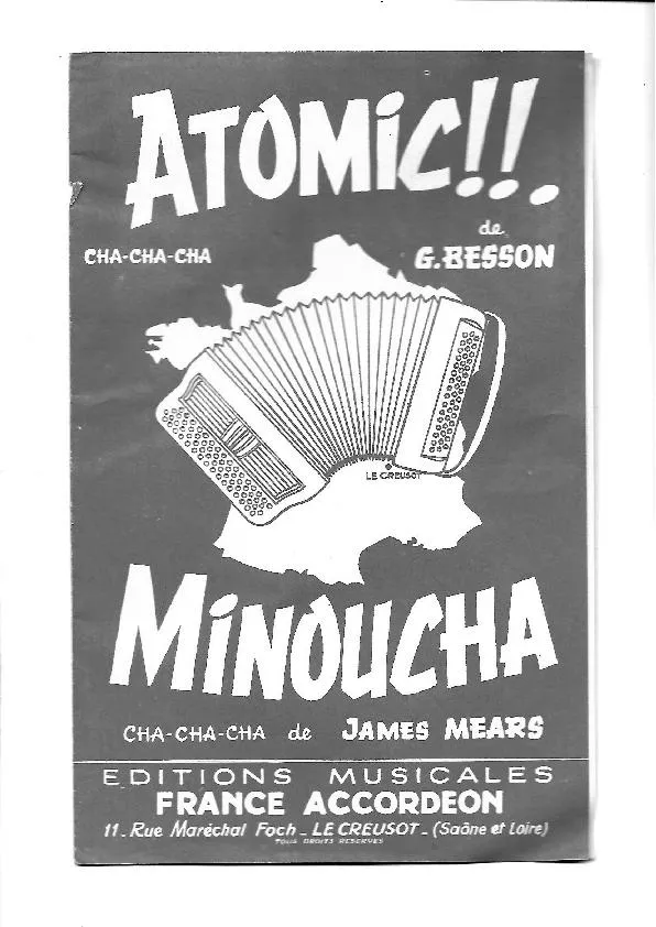 télécharger la partition d'accordéon Atomic (Orchestration) (Cha Cha Cha) au format PDF