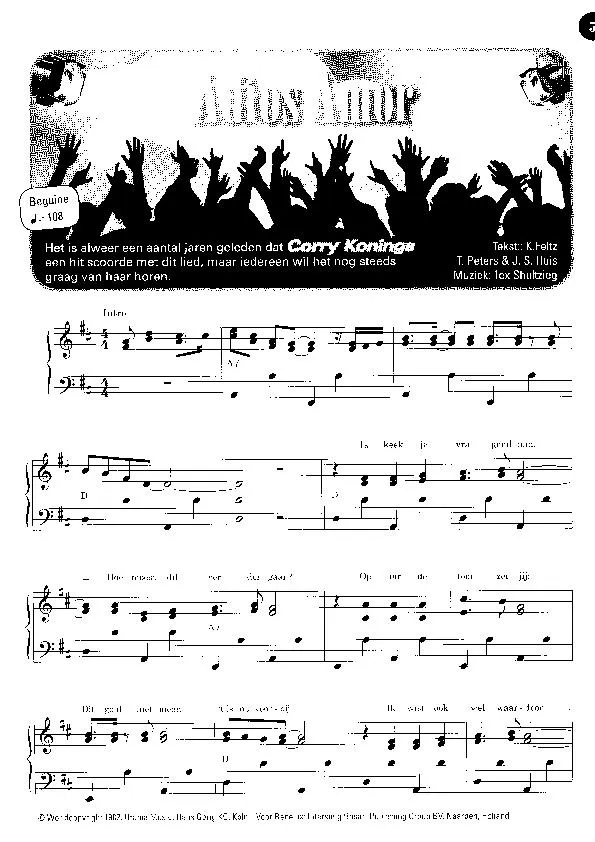 télécharger la partition d'accordéon Adios Amor (Chant : Andy Borg) au format PDF