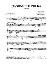 télécharger la partition d'accordéon Pinsonette Polka au format PDF