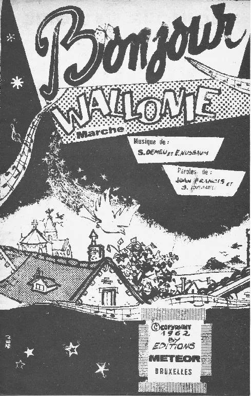 télécharger la partition d'accordéon Bonjour Wallonie (Arrangement : Jean Darlier) (Orchestration) (Marche) au format PDF