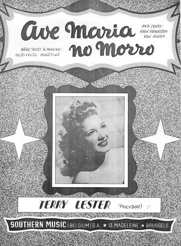 télécharger la partition d'accordéon Ave Maria No Morro (Chant : Terry Lester) (Samba Lente) au format PDF