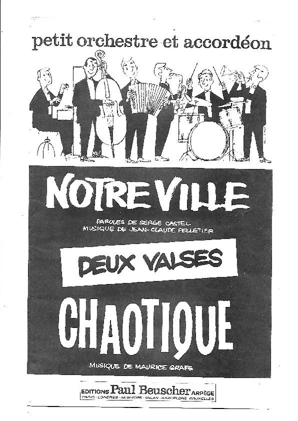 télécharger la partition d'accordéon Chaotique (Orchestration) (Valse) au format PDF