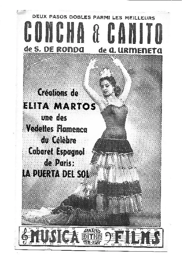 télécharger la partition d'accordéon Canito (Création de : Elita Martos) (Orchestration Complète) (Paso Doble) au format PDF