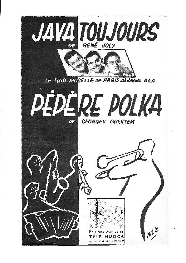 télécharger la partition d'accordéon Pépère Polka (Orchestration) au format PDF