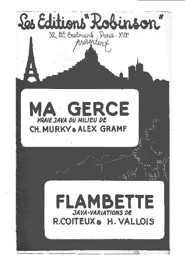 télécharger la partition d'accordéon Flambette au format PDF